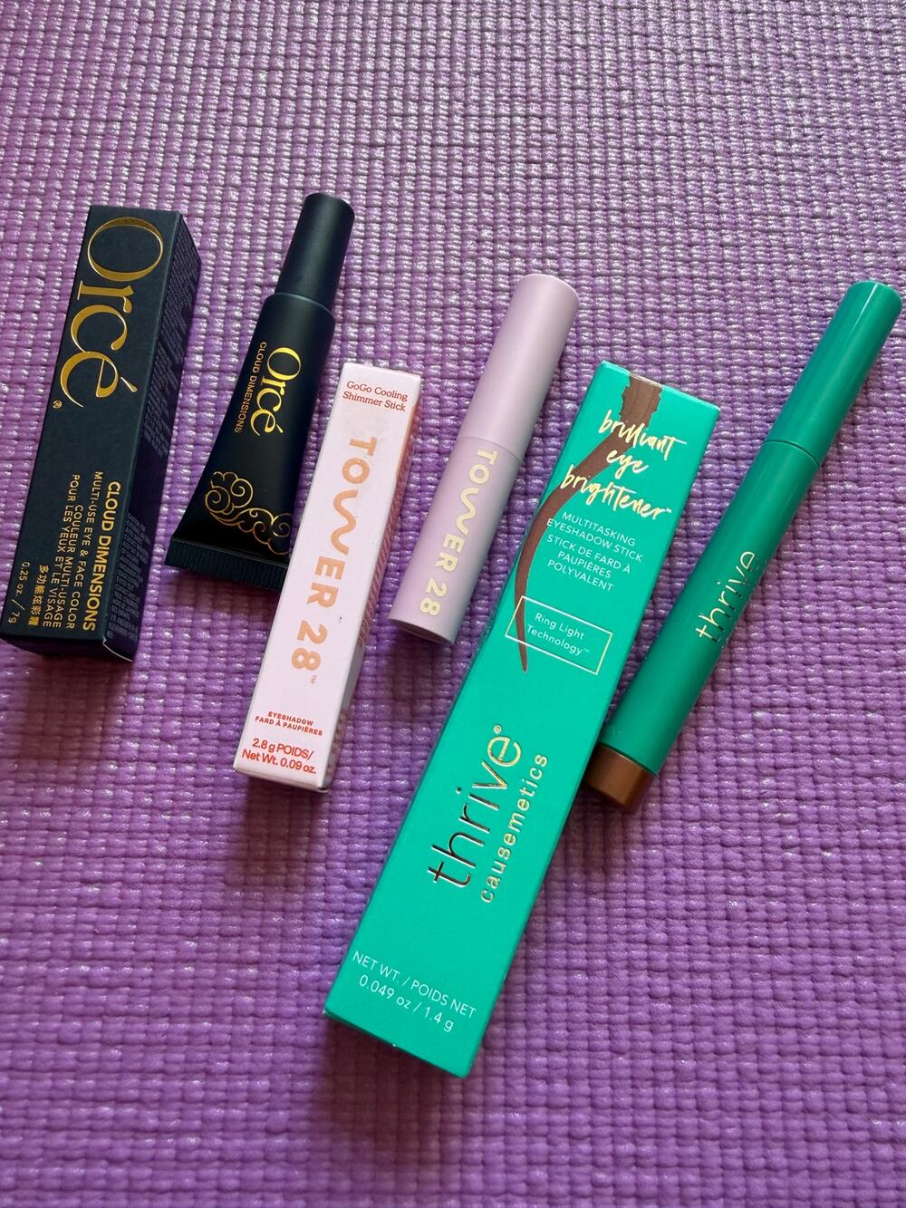 New Thrive Causemetics Eye Brightener Tower 28 Orcé Face Color Makeup Lot
